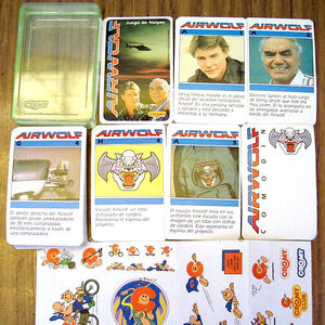 CROMY card games Argentina - AIRWOLF