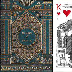 Kings of India playing cards