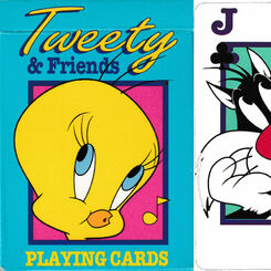 Tweety & Friends playing cards