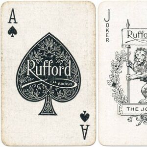 Rufford Playing Cards