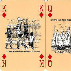 Commemorative Olympic Playing Cards
