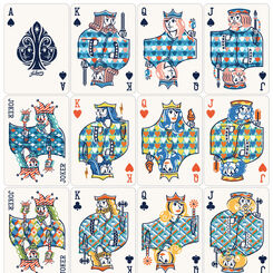 1960s Retro Styled Playing Cards