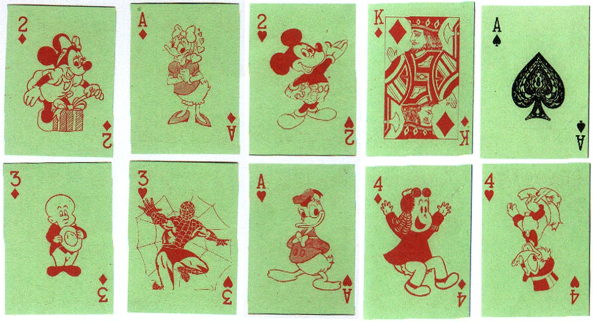 Disney playing cards from Peru The World of Playing Cards