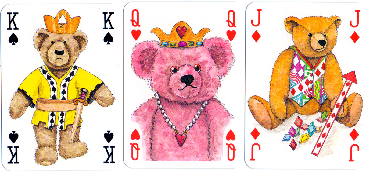The Teddy Bear Transformation Deck (1994) designed by Peter Wood