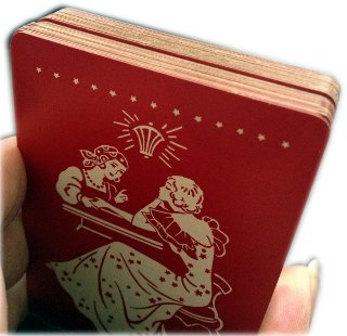 Monotone Playing Cards for Magic Tricks, manufactured by USPCC, c.1952