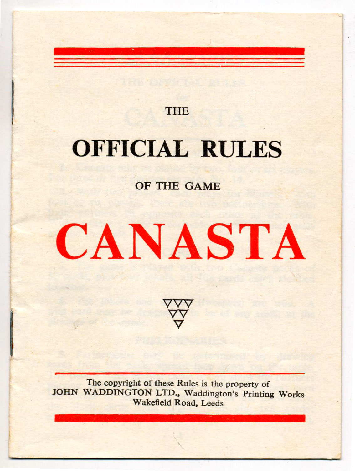Canesta Rules