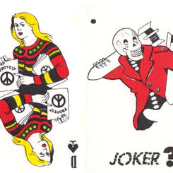 Antikriegsspielkarte