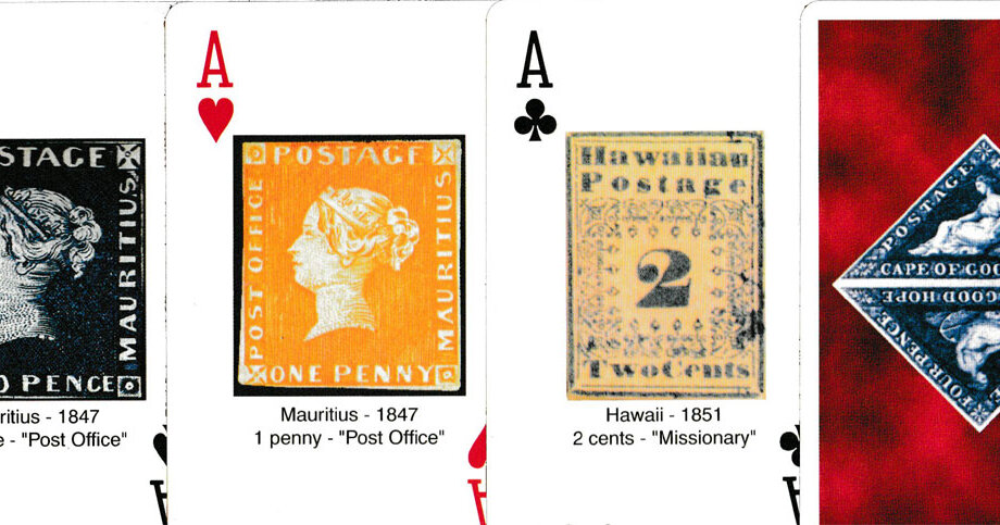 Rare Stamps of the World — The World of Playing Cards
