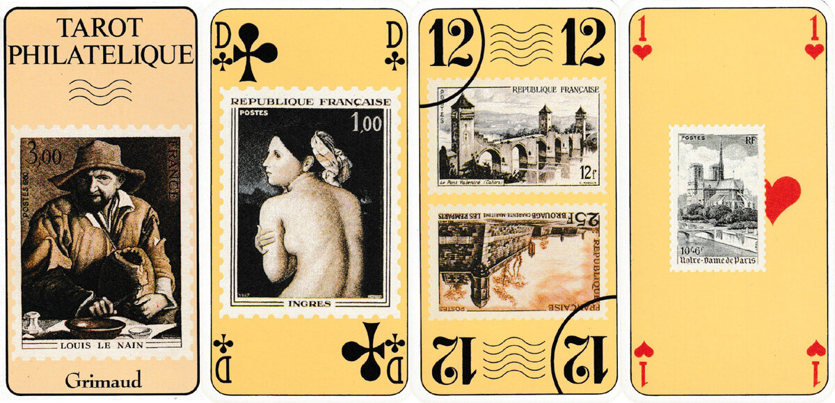 タロット トランプ Tarot philatelique grimaud 切手 タロット トランプ Tarot philatelique grimaud 切手 タロット