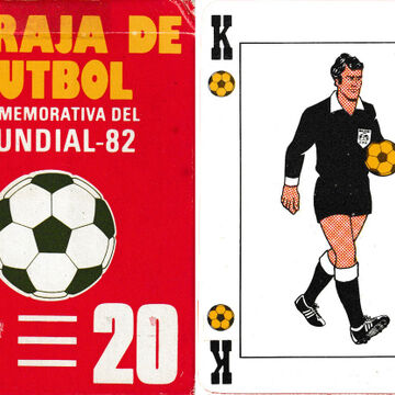 Baraja de Futbol Mundial-82