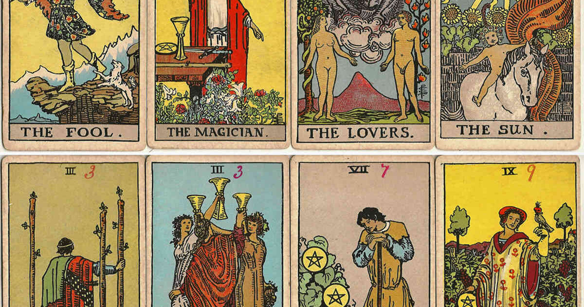 Rider Waite Tarot early editions — Rider Waite Tarot early