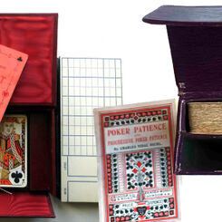 Card Game Items and contemporary advertisements