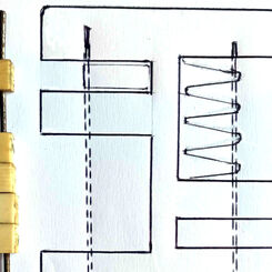 The making of a Bridge or Bézique marker
