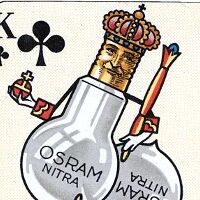 Osram Advertising Playing Cards