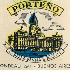 Naipes Porteño by C. Della Penna S.A.C.I., Buenos Aires, c.1960