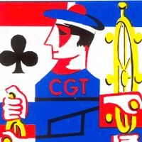 S.S. France playing cards