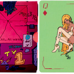 Acelion Cyberpunk Playing Cards