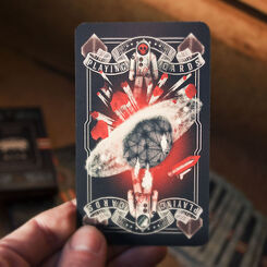 Incredible Men Playing Cards