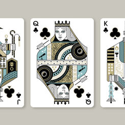 Sentinels Playing Cards by Jeffrey Bucholtz