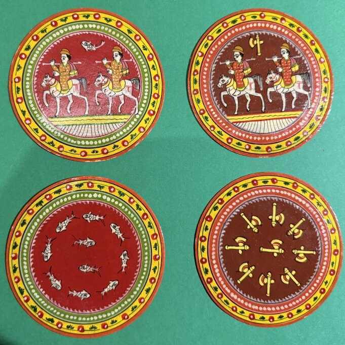 Dashavatara Ganjifa Indian Playing Cards