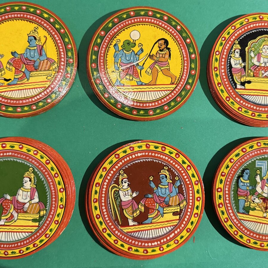 Dashavatara Ganjifa Indian Playing Cards