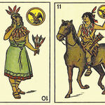 Mexican ethnic playing cards