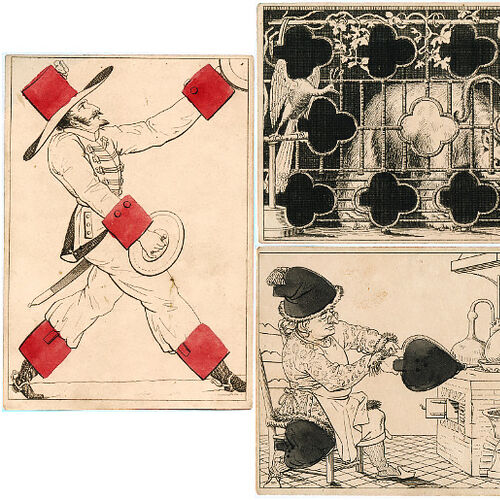 Baron Louis Atthalin’s Transformation Playing Cards, 1817