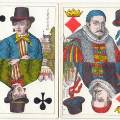 Dutch costume playing cards from an unknown maker