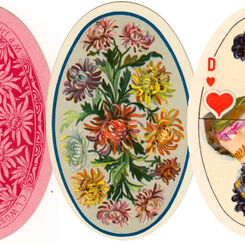 Wüst Oval Patience Playing Cards No.240