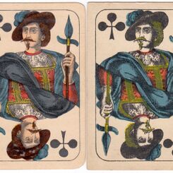 Copies of Wüst House pattern playing cards