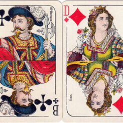 Grimaud copy of Wüst playing cards