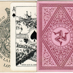 Isle of Man playing cards by De La Rue & Goodall