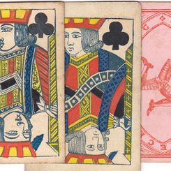 Isle of Man playing cards made by Glénisson of Turnhout