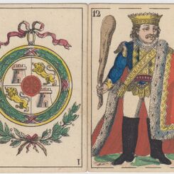 Llombart pattern playing cards from Germany