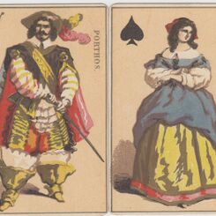 Les Mousquetaires Playing Cards