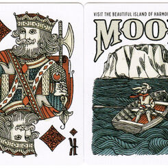 Old School Playing cards from Moon