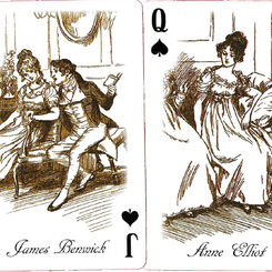 Jane Austen playing cards