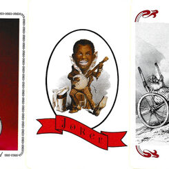Banjo playing cards