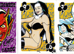 Keep-em honest playing cards