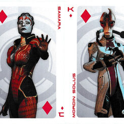 Mass Effect playing cards