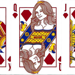 Trump playing cards