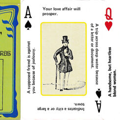 Fate fortune telling cards