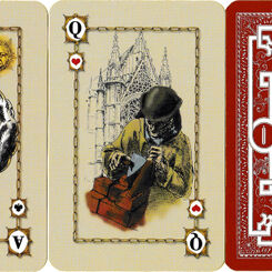 Freimaurer Spielkarten / Masonic playing cards
