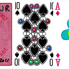 Colour doodle deck