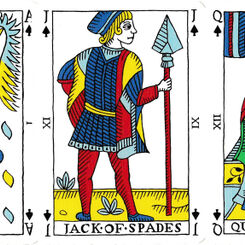 Pike and Clover playing cards