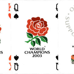 Official England Rugby Playing Cards