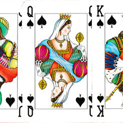 Dutch Court playing cards