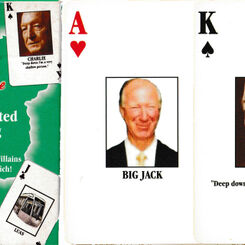 Not the Iraqi Most Wanted playing cards