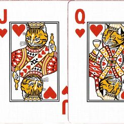 Last Call Cats playing cards