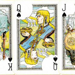 Leadmill playing cards